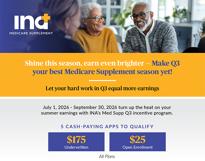 INA - Q3 Incentives